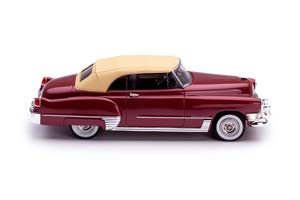 CADILLAC SERIES 62 CONVERTIBLE (ЗАКРЫТЫЙ) 1949 MAROON — фото 6