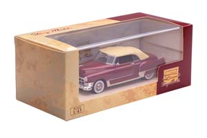 CADILLAC SERIES 62 CONVERTIBLE (ЗАКРЫТЫЙ) 1949 MAROON — фото 10