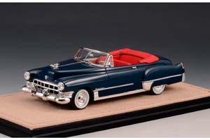 CADILLAC SERIES 62 CONVERTIBLE (ОТКРЫТЫЙ) 1949 BLUE — фото 3