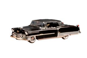 CADILLAC ELDORADO CONVERTIBLE (ЗАКРЫТЫЙ) 1954 BLACK