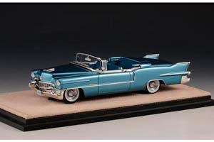 CADILLAC ELDORADO BIARRITZ (ОТКРЫТЫЙ) 1955 BAHAMA BLUE METALLIC — фото 3