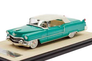 CADILLAC SERIES 62 CONVERTIBLE (CLOSED) 1955 GELADON GREEN — фото 3