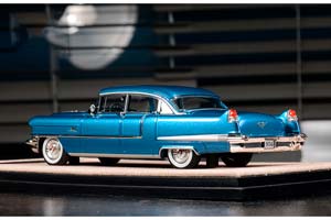 CADILLAC FLEETWOOD SIXTY SPECIAL 1956 BAHAMA BLUE METALLIC / КАДИЛЛАК ФЛИТВУД ШЕСТЬДЕСЯТ СПЕЦИАЛЬНЫЙ 1956 БАГАМСКИЙ СИНИЙ МЕТАЛЛИК — фото 3