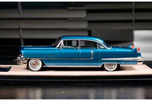 CADILLAC FLEETWOOD SIXTY SPECIAL 1956 BAHAMA BLUE METALLIC / КАДИЛЛАК ФЛИТВУД ШЕСТЬДЕСЯТ СПЕЦИАЛЬНЫЙ 1956 БАГАМСКИЙ СИНИЙ МЕТАЛЛИК — фото 4