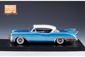 CADILLAC ELDORADO SEVILLE 1957 BAHAMA BLUE METALLIC — фото 3