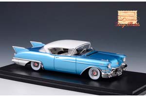 CADILLAC ELDORADO SEVILLE 1957 BAHAMA BLUE METALLIC — фото 4