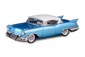 CADILLAC ELDORADO SEVILLE 1957 BAHAMA BLUE METALLIC — фото 1