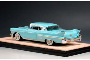 CADILLAC COUPE DEVILLE 1958 TURQUOISE — фото 2