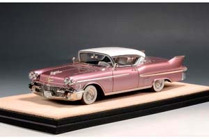 CADILLAC COUPE DEVILLE 1958 PINK METALLIC — фото 3