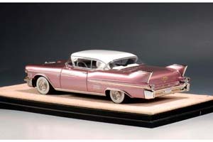CADILLAC COUPE DEVILLE 1958 PINK METALLIC — фото 2