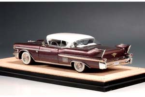CADILLAC COUPE DEVILLE 1958 MAUVE METALLIC — фото 2