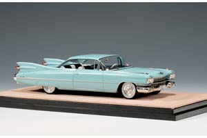 CADILLAC COUPE DEVILLE 1959 BRETON BLUE — фото 3