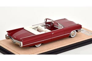 CADILLAC SERIES 62 CONVERTIBLE (OPEN) 1960 MAROON METALLIC — фото 2