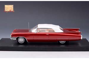 CADILLAC SERIES 62 CONVERTIBLE ЗАКРЫТЫЙ 1960 MAROON METALLIC — фото 4