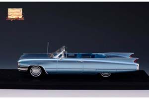 CADILLAC SERIES 62 CONVERTIBLE (OPEN) 1960 LUCERNE BLUE METALLIC — фото 3