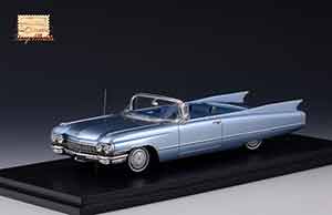 CADILLAC SERIES 62 CONVERTIBLE (OPEN) 1960 LUCERNE BLUE METALLIC — фото 5