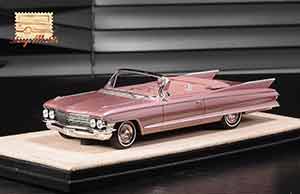 CADILLAC ELDORADO BIARRITZ (ОТКРЫТЫЙ) 1961 FONTANA ROSE METALLIC / КАДИЛЛАК ЭЛЬДОРАДО БИАРРИЦ (ОТКРЫТЫЙ) 1961 ФОНТАНА РОУЗ МЕТАЛЛИК — фото 5