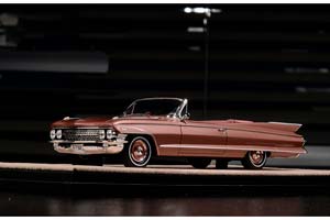 CADILLAC ELDORADO BIARRITZ (ОТКРЫТЫЙ) 1961 TOPAZ METALLIC / КАДИЛЛАК ЭЛЬДОРАДО БИАРРИЦ (ОТКРЫТЫЙ) 1961 ТОПАЗ МЕТАЛЛИК — фото 3