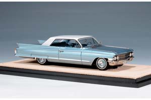 CADILLAC COUPE DEVILLE 1962 NEWPORT BLUE METALLIC — фото 3