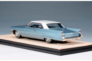 CADILLAC COUPE DEVILLE 1962 NEWPORT BLUE METALLIC — фото 2