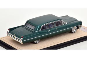 CADILLAC FLEETWOOD 75 LIMOUSINE 1964 GREEN METALLIC — фото 2