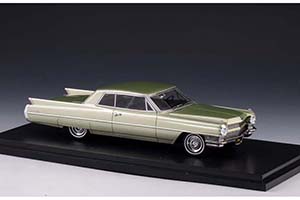 CADILLAC COUPE DEVILLE 1964 LIME METALLIC — фото 3