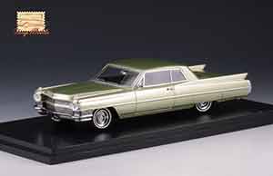 CADILLAC COUPE DEVILLE 1964 LIME METALLIC — фото 5