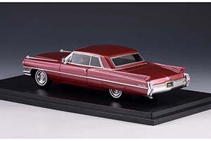 CADILLAC COUPE DEVILLE 1964 MATADOR RED METALLIC — фото 2