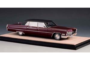 CADILLAC FLEETWOOD SERIES 75 LIMOUSINE 1968 MADEIRA PLUM METALLIC / КАДИЛЛАК ФЛИТВУД СЕРИЯ 75 ЛИМУЗИН 1968 МАДЕЙРА СЛИВА МЕТАЛЛИК — фото 3