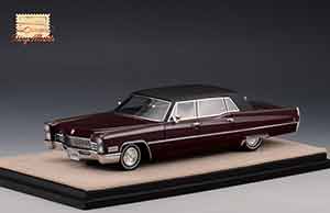 CADILLAC FLEETWOOD SERIES 75 LIMOUSINE 1968 MADEIRA PLUM METALLIC / КАДИЛЛАК ФЛИТВУД СЕРИЯ 75 ЛИМУЗИН 1968 МАДЕЙРА СЛИВА МЕТАЛЛИК — фото 5