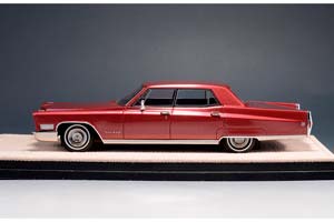 CADILLAC FLEETWOOD SIXTY SPECIAL 1968 SAN MATEO RED METALLIC / КАДИЛЛАК ФЛИТВУД СИКСТИ КРАСНЫЙ — фото 4