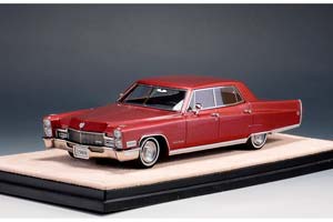 CADILLAC FLEETWOOD SIXTY SPECIAL 1968 SAN MATEO RED METALLIC / КАДИЛЛАК ФЛИТВУД СИКСТИ КРАСНЫЙ — фото 5