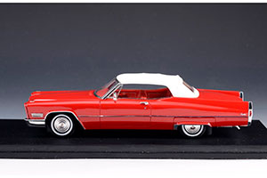 CADILLAC DEVILLE CONVERTIBLE (CLOSED) 1968 DAKOTA RED — фото 3
