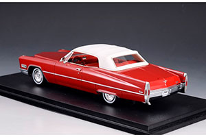CADILLAC DEVILLE CONVERTIBLE (CLOSED) 1968 DAKOTA RED — фото 2