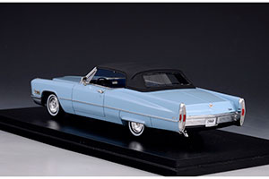 CADILLAC DEVILLE CONVERTIBLE (CLOSED) 1968 ARCTIC BLUE — фото 2