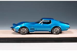 CHEVROLET CORVETTE STINGRAY L88 COUPE (ЗАКРЫТЫЙ, ПОДНЯТЫЕ ФАРЫ) 1969 LEMANS BLUE METALLIC — фото 4