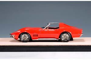 CHEVROLET CORVETTE STINGRAY L88 COUPE T-ROOF (ОТКРЫТЫЙ) 1969 MONZA RED — фото 4