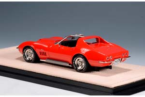 CHEVROLET CORVETTE STINGRAY L88 COUPE T-ROOF (ОТКРЫТЫЙ) 1969 MONZA RED — фото 2