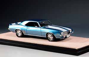 CHEVROLET CAMARO Z28 1969 GLACIER BLUE METALLIC — фото 4