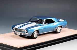 CHEVROLET CAMARO Z28 1969 GLACIER BLUE METALLIC — фото 5
