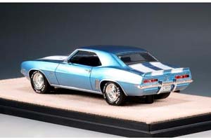CHEVROLET CAMARO Z28 1969 GLACIER BLUE METALLIC — фото 2