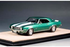 CHEVROLET CAMARO Z28 1969 GREEN METALLIC — фото 3