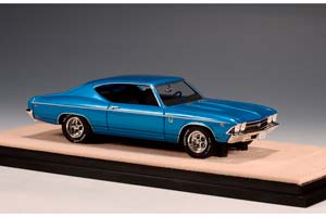 CHEVROLET CHEVELLE SS 396 1969 LIGHT BLUE METALLIC — фото 3