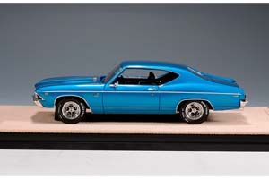 CHEVROLET CHEVELLE SS 396 1969 LIGHT BLUE METALLIC — фото 4