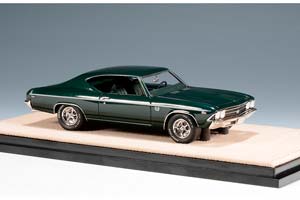 CHEVROLET CHEVELLE SS 396 1969 DARK GREEN METALLIC — фото 3