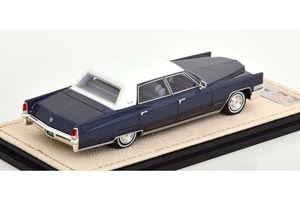 CADILLAC FLEETWOOD BROUGHAM 1969 BLUE METALLIC/WHITE (LIMITED EDITION 199 PCS) / КАДИЛЛАК ФЛИТВУД СИНИЙ — фото 2