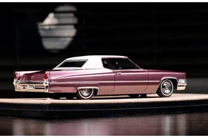 CADILLAC COUPE DEVILLE 1969 CHATEAU MAUVE METALLIC / КАДИЛЛАК КУПЕ ДЕВИЛЬ 1969 ШАТО МАУВ МЕТАЛЛИК — фото 3