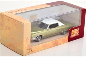 CADILLAC COUPE DEVILLE 1969 SHALIMAR GOLD METALLIC / КАДИЛЛАК КУПЕ ДЕВИЛЬ 1969 ШАЛИМАР ЗОЛОТОЙ МЕТАЛЛИК — фото 3