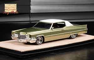 CADILLAC COUPE DEVILLE 1969 SHALIMAR GOLD METALLIC / КАДИЛЛАК КУПЕ ДЕВИЛЬ 1969 ШАЛИМАР ЗОЛОТОЙ МЕТАЛЛИК — фото 4