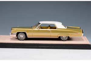 CADILLAC COUPE DEVILLE 1971 DUCHESS GOLD METALLIC — фото 4